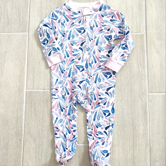 Burt's bees sleepers, cute prints, NWOT, preemie to 24M, 3 pack - Picture 9 of 17